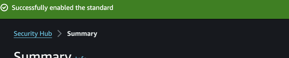 Standard Enabled